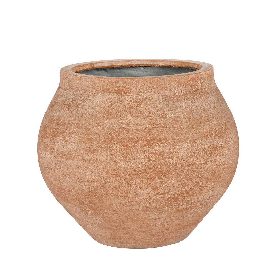 Pottery Pots - Bloempot Felto L, Gekruid Linnen