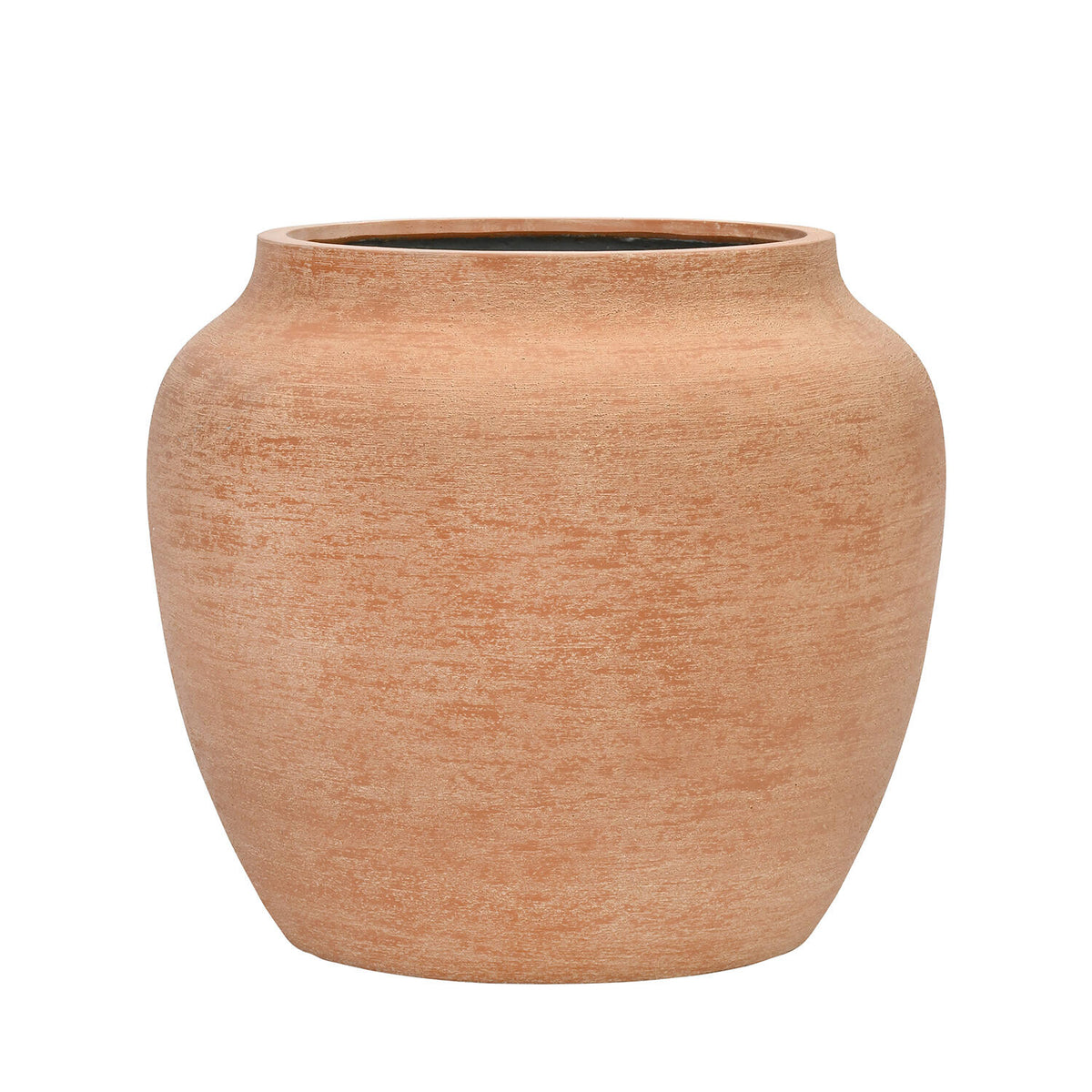 Pottery Pots - Bloempot Lana L, Gekruid Linnen