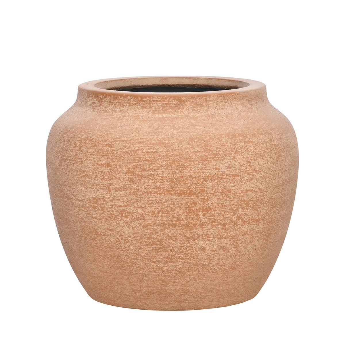 Pottery Pots - Bloempot Sera S, Gekruid Linnen