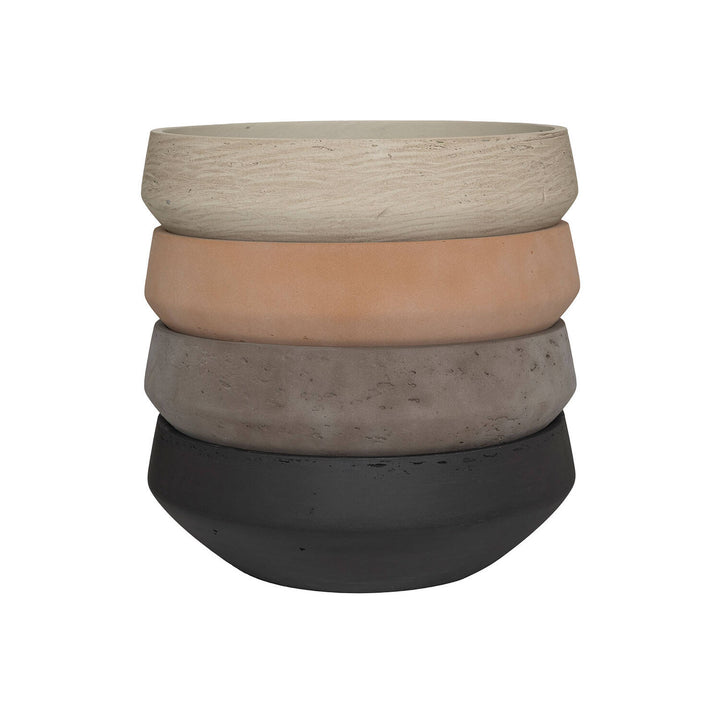 Pottery Pots - Bloempot Madu L, Mokka Washed