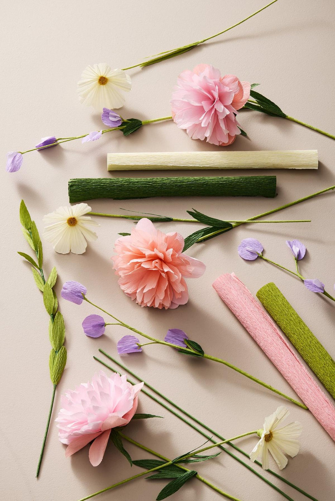 Paper Florist - Crepe Paper Flower Set