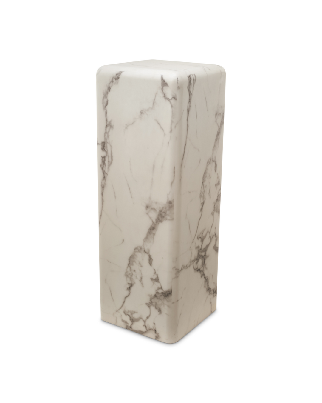 Polspotten - Zuil Marble Look Wit L