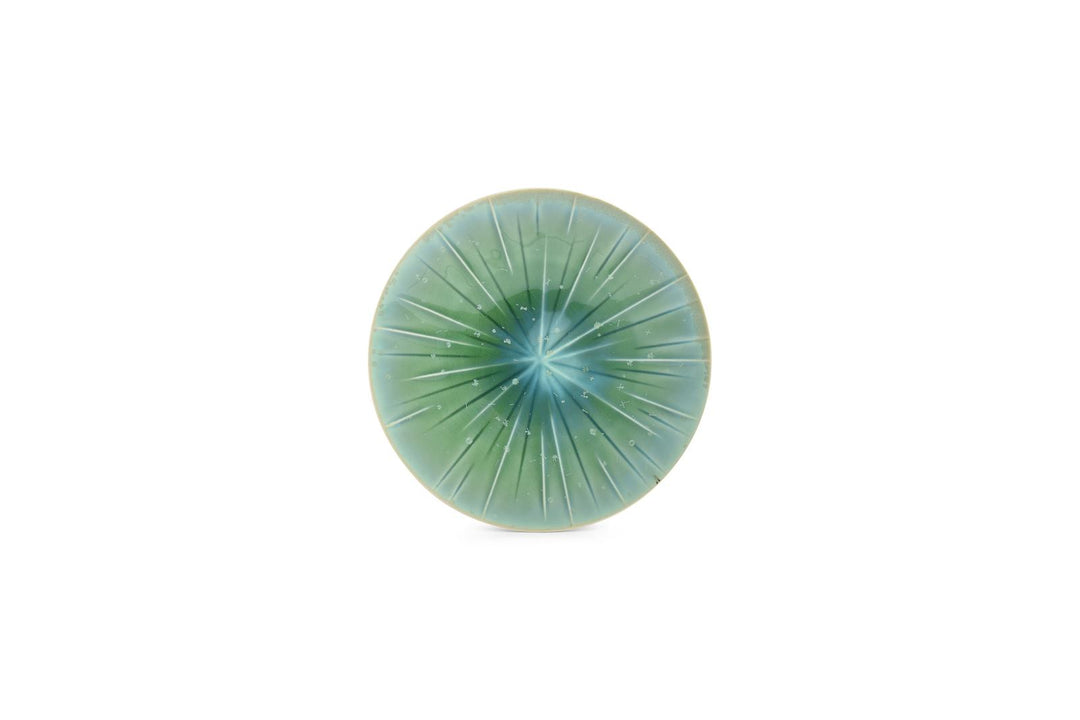 Plat bord 21cm turquoise Eclipse - Set van 4