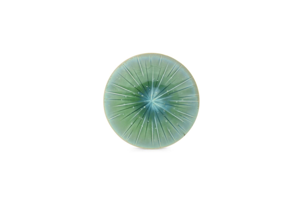 Plat bord 21cm turquoise Eclipse - Set van 4
