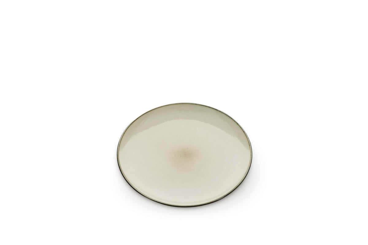 Plat bord 26cm ivoor Meridian - Set van 4