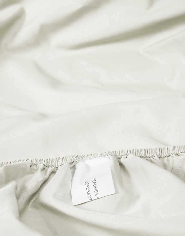 Essenza | Premium Percale Hoeslaken - 180x220, Oyster