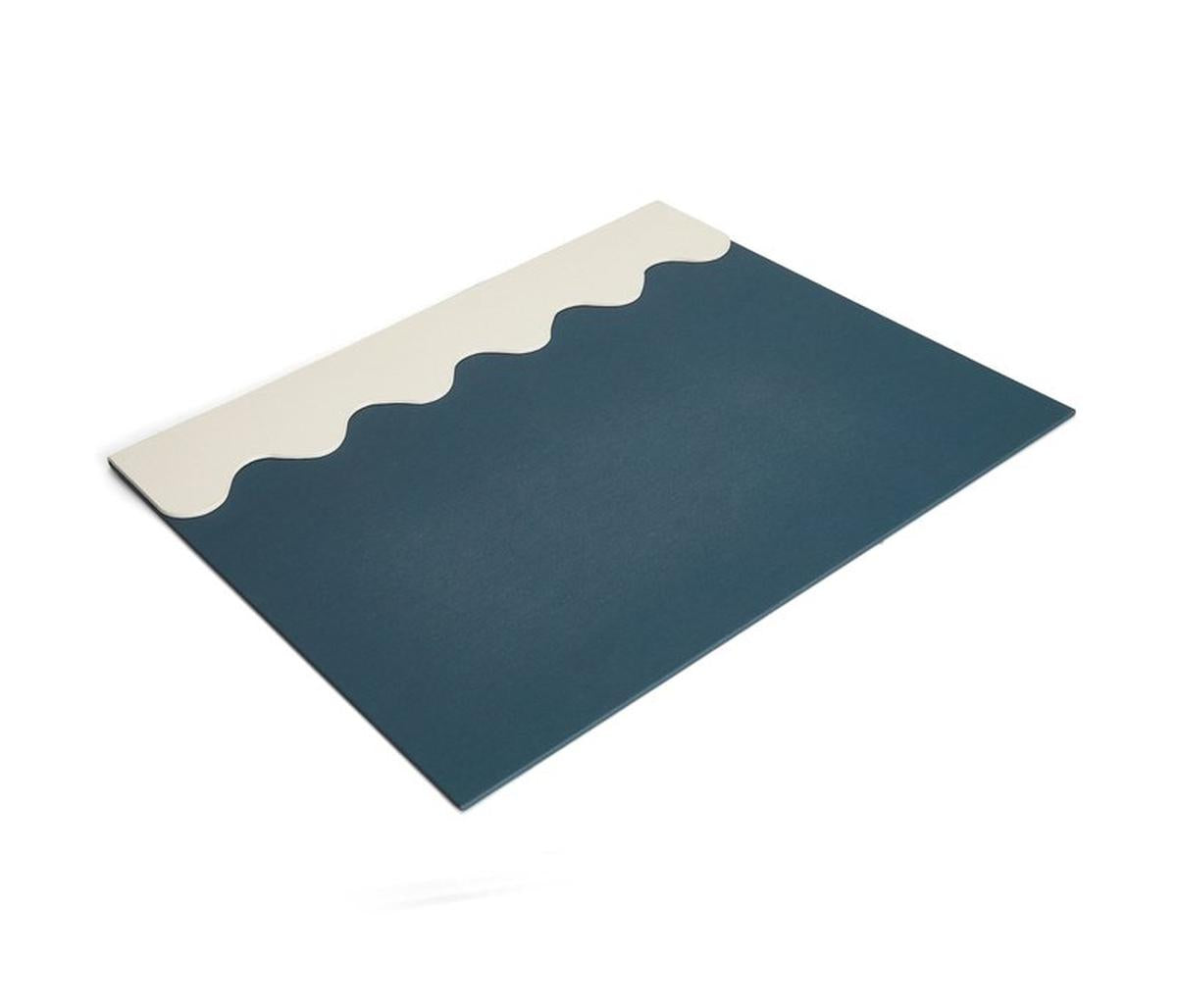 Printworks Bureau Onderlegger - Blauw/Crème