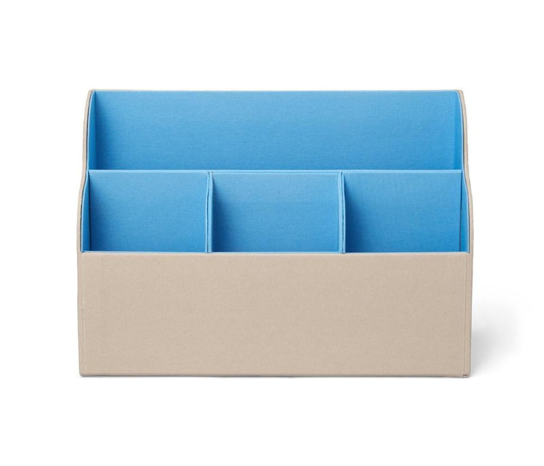 Printworks Bureau Organizer - Beige/Blauw