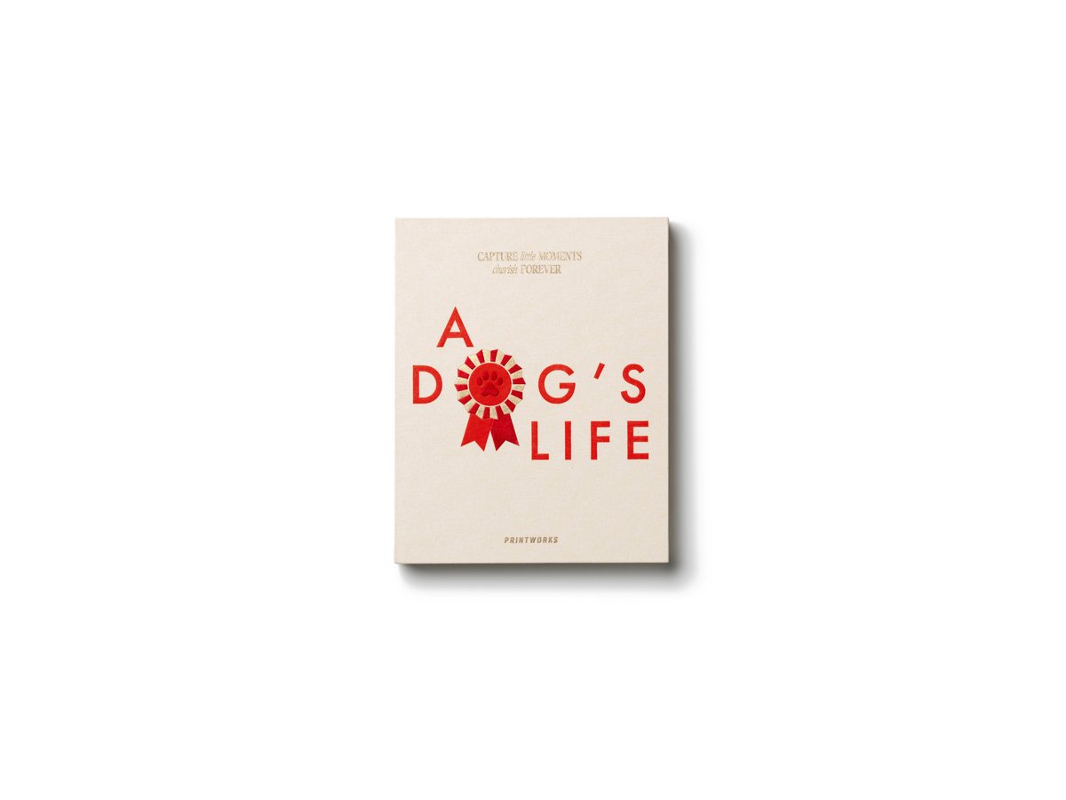 Printworks Dog Journal - A Dog's Life