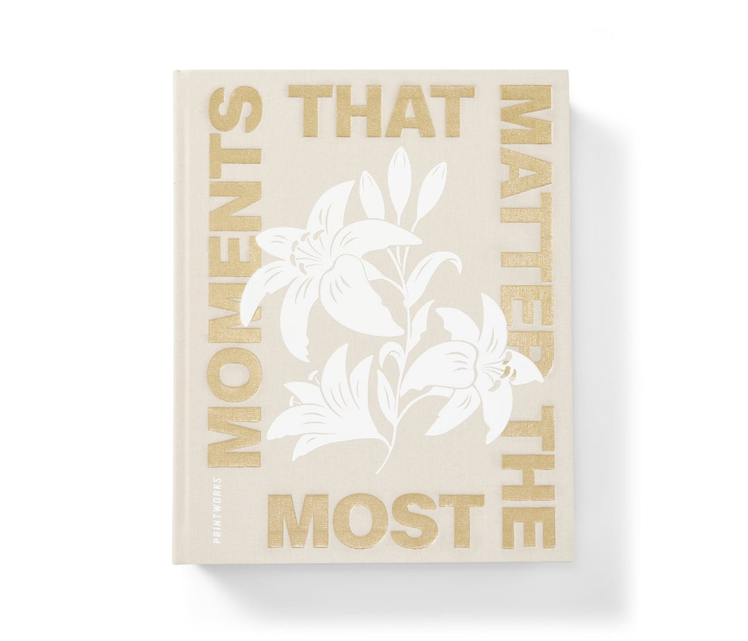 Printworks Fotoalbum - Moments that Matters the Most - Beige
