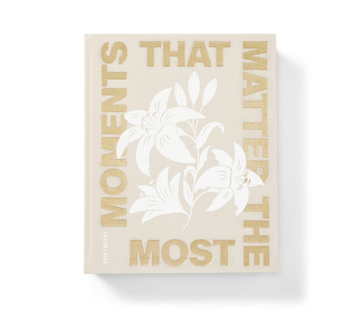 Printworks Fotoalbum - Moments that Matters the Most - Beige