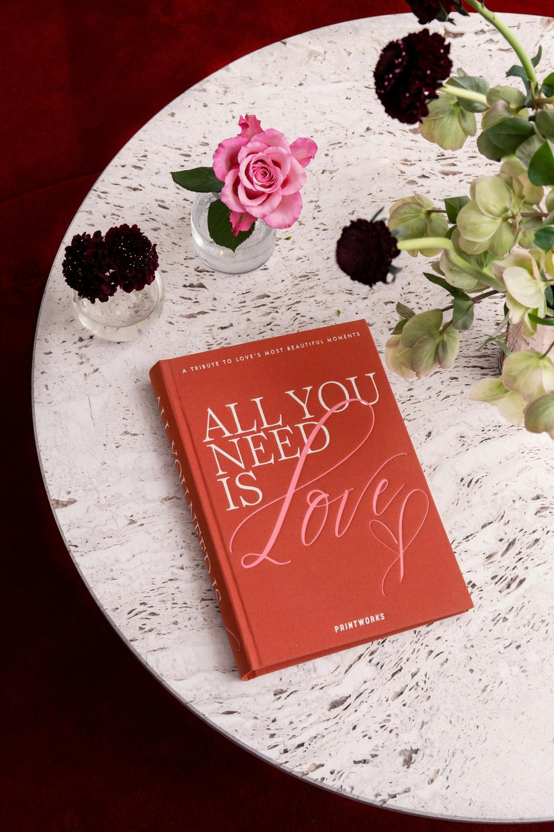 Printworks Fotoboek - All You Need is Love - Oranje