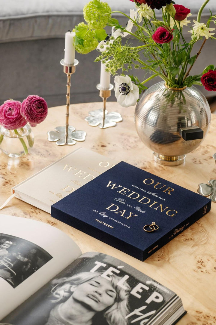 Printworks Gastenboek bruiloft - Donkerblauw
