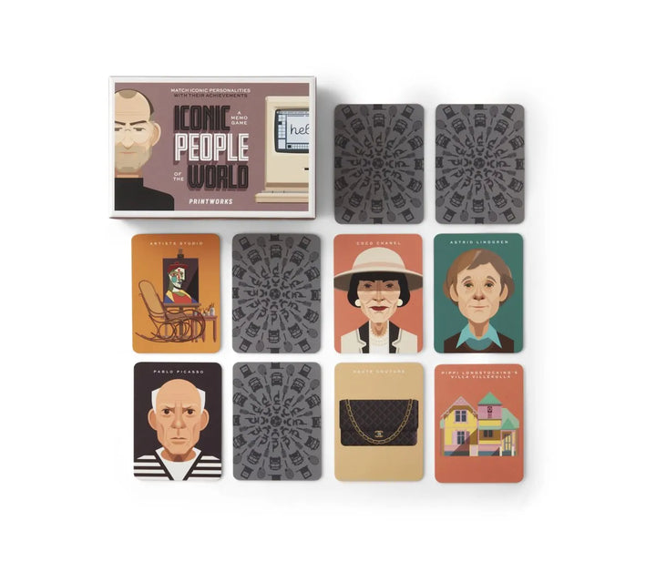 Printworks Memory spel - Iconic People