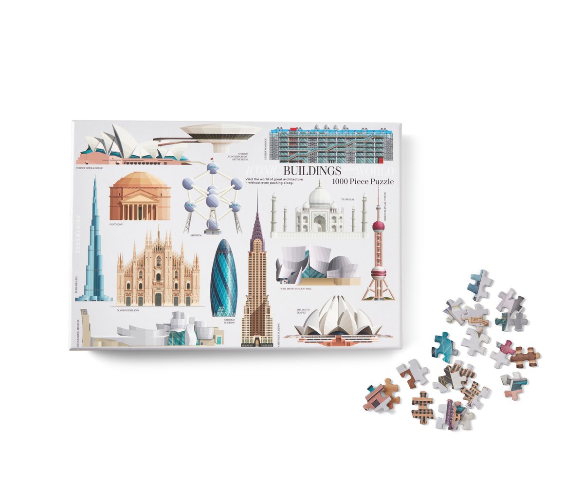 Printworks Puzzel - Iconic Buildings - 1000 stukjes