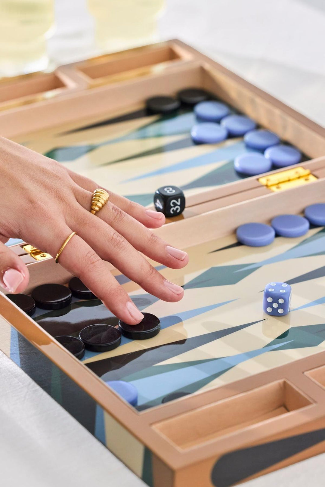 Printworks Spel - Backgammon lacquered