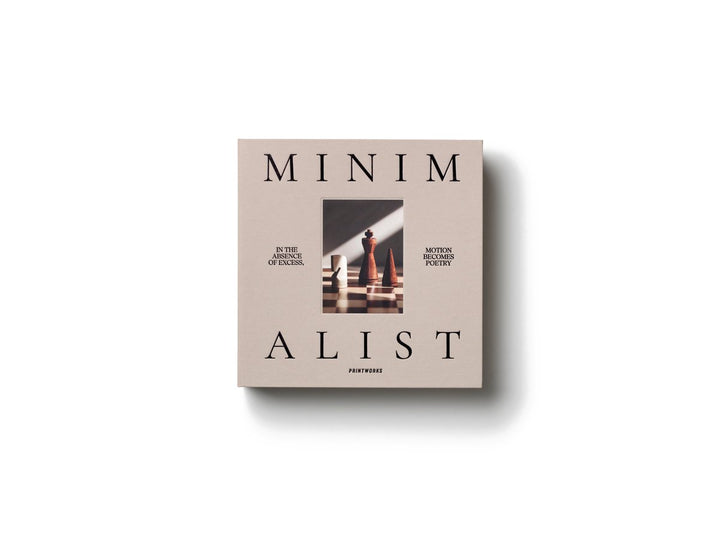 Printworks Spel - Chess Wood - The Minimalist