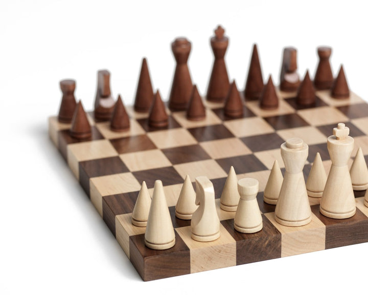 Printworks Spel - Chess Wood - The Minimalist