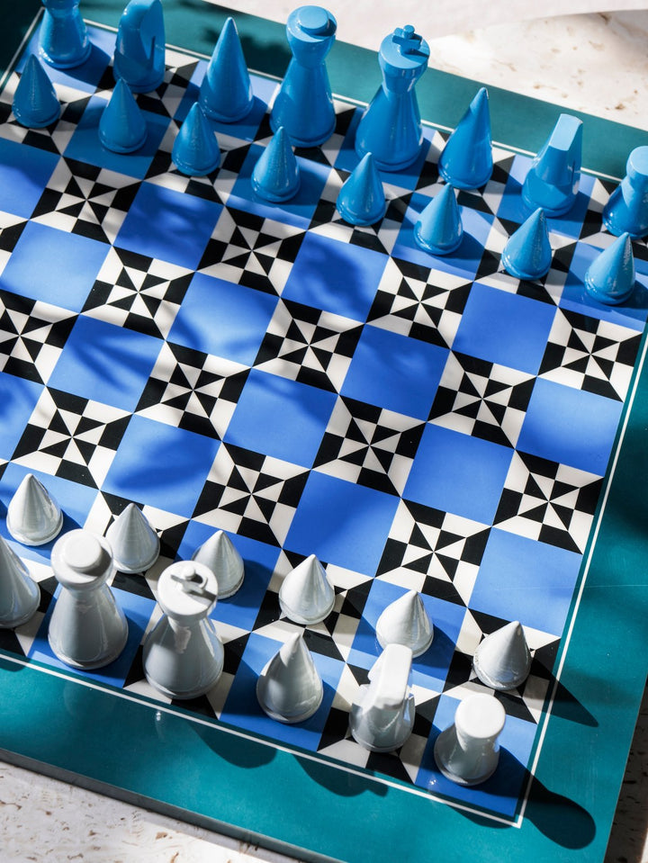 Printworks Spel - Chess lacquered - Poseidon