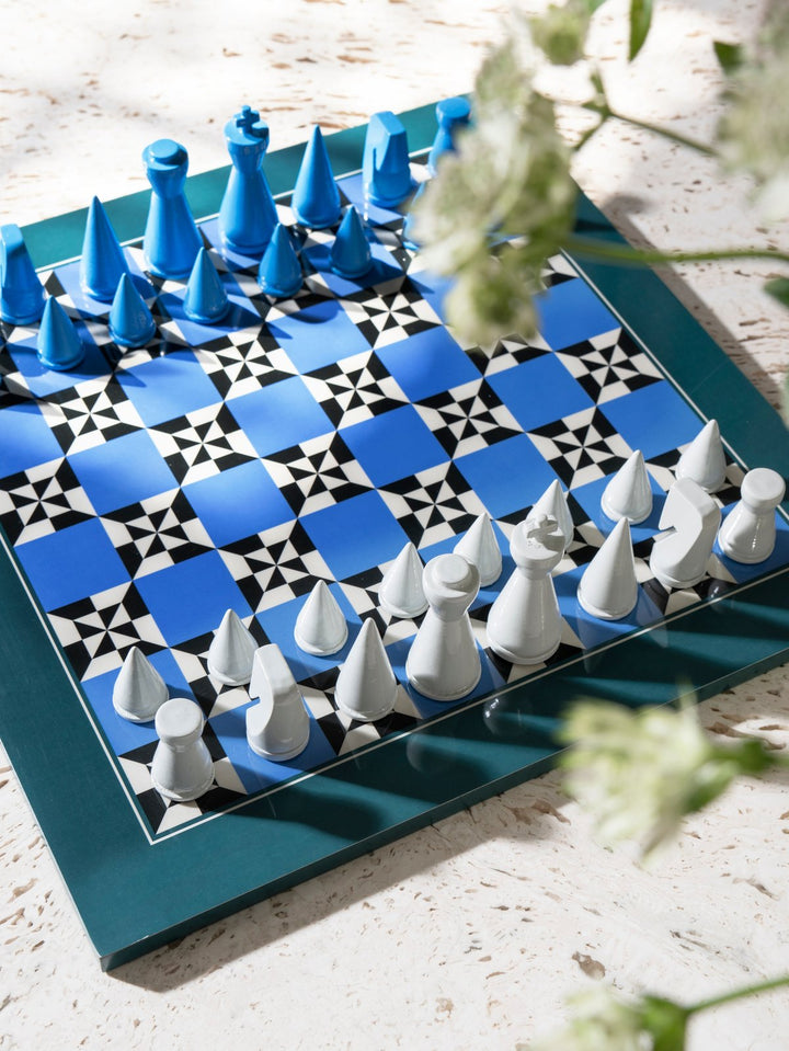 Printworks Spel - Chess lacquered - Poseidon