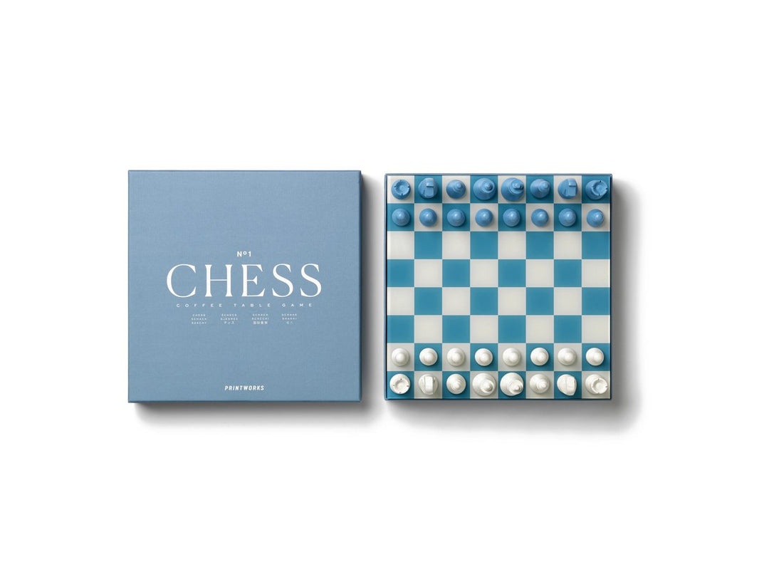 Printworks Spel Classic - Chess - Dusty Blue
