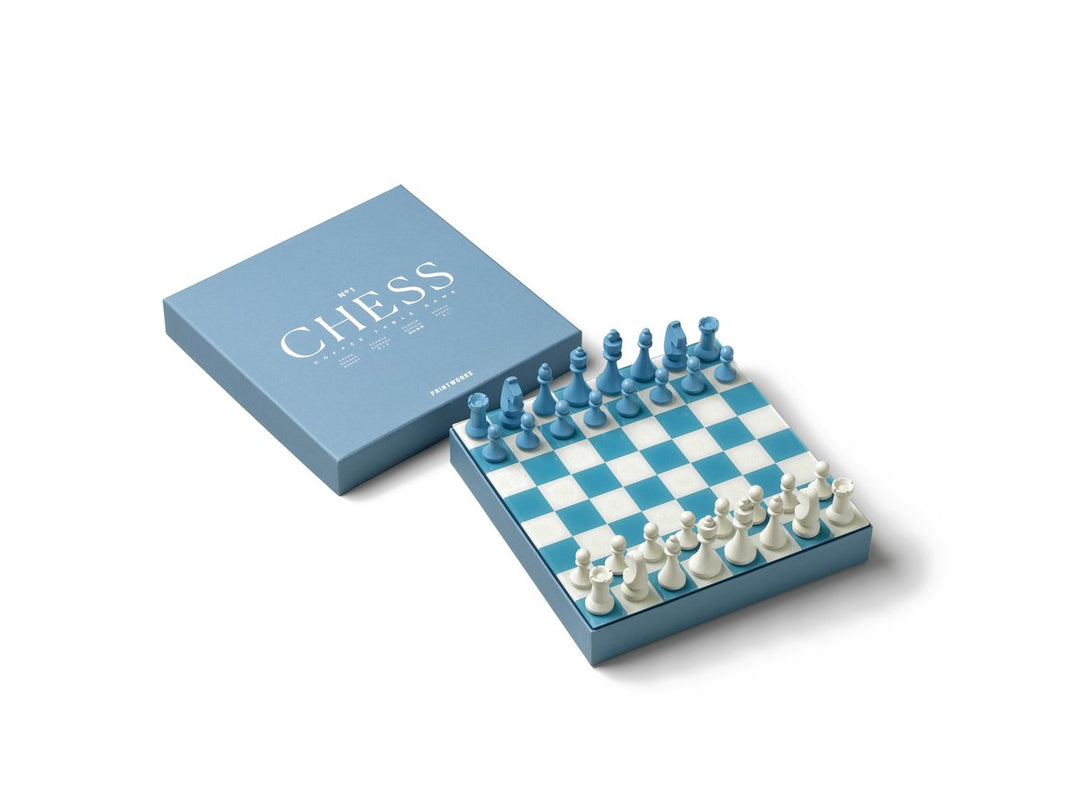 Printworks Spel Classic - Chess - Dusty Blue