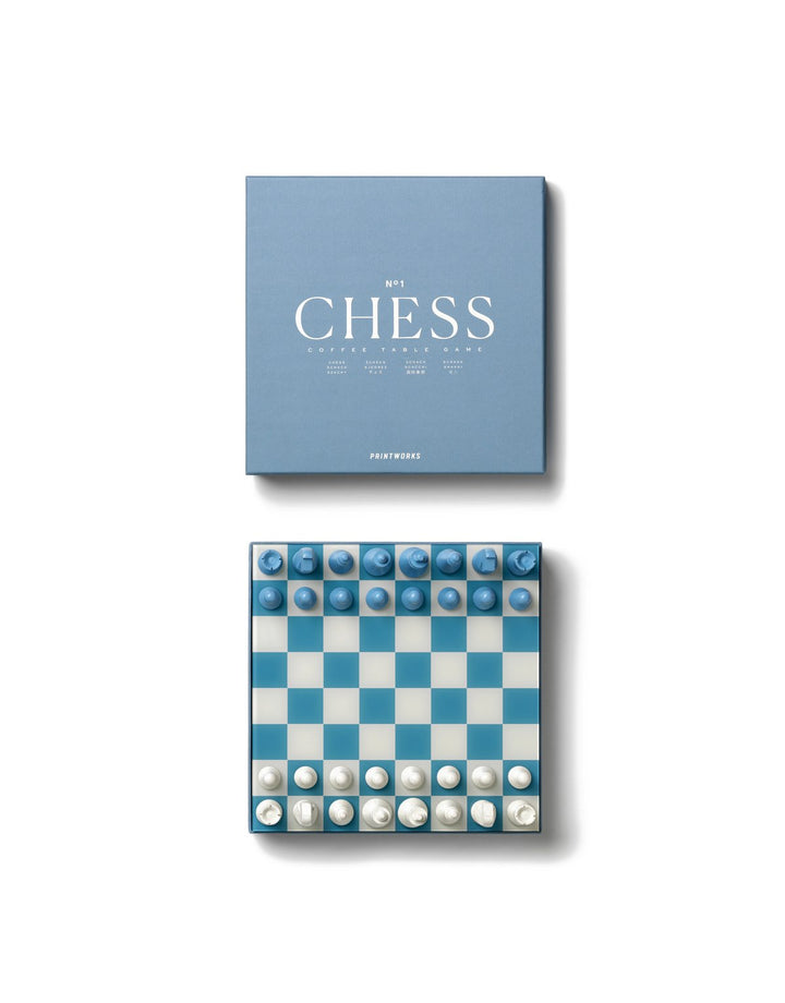 Printworks Spel Classic - Chess - Dusty Blue
