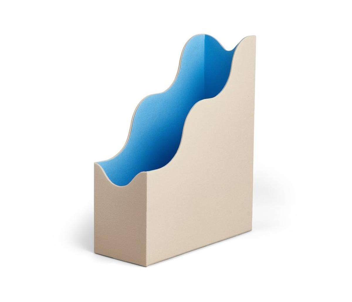 Printworks Tijdschriftenrek - Beige/Blauw
