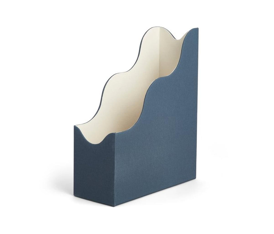 Printworks Tijdschriftenrek - Blauw/Crème