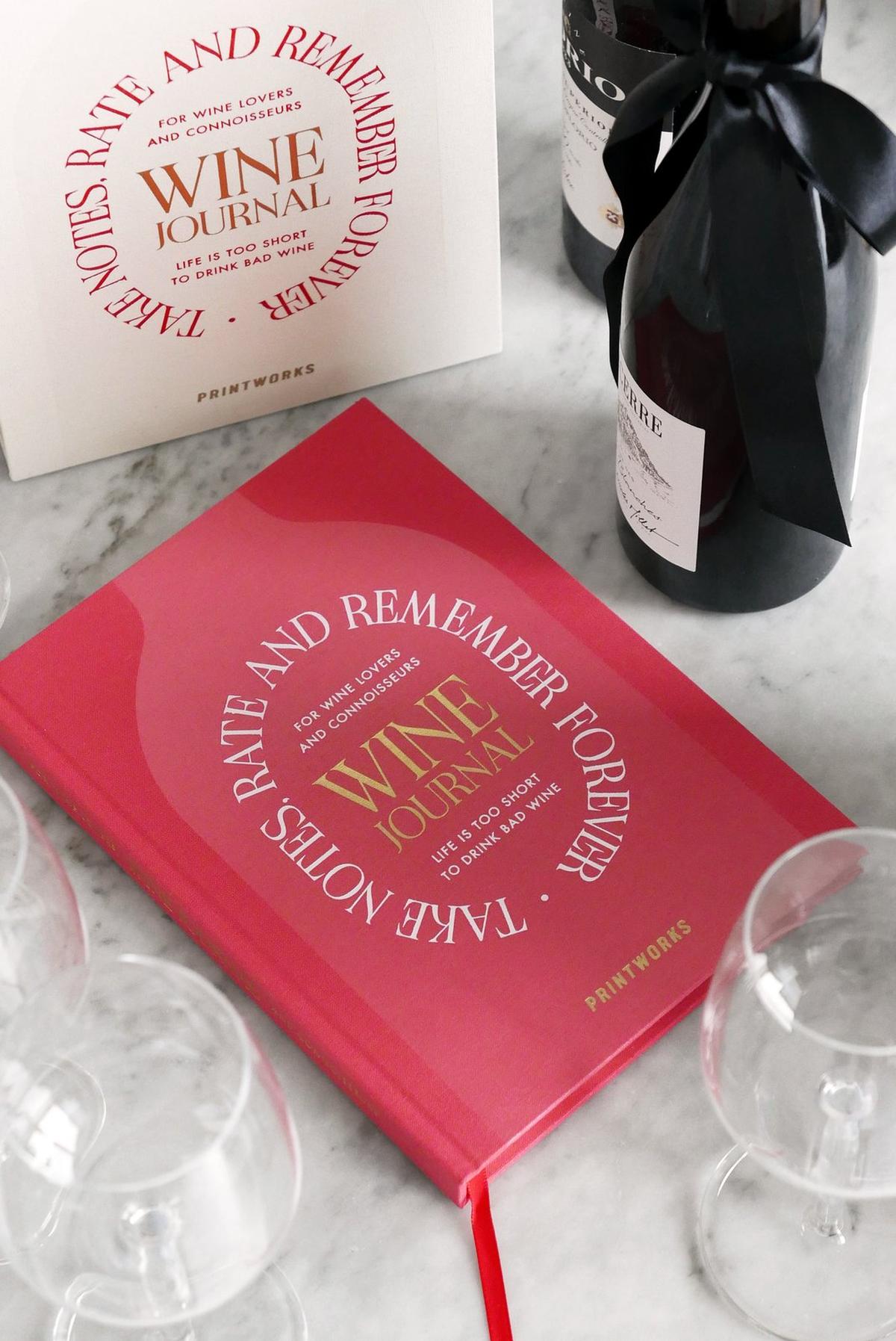 Printworks Wine Tasting Journal