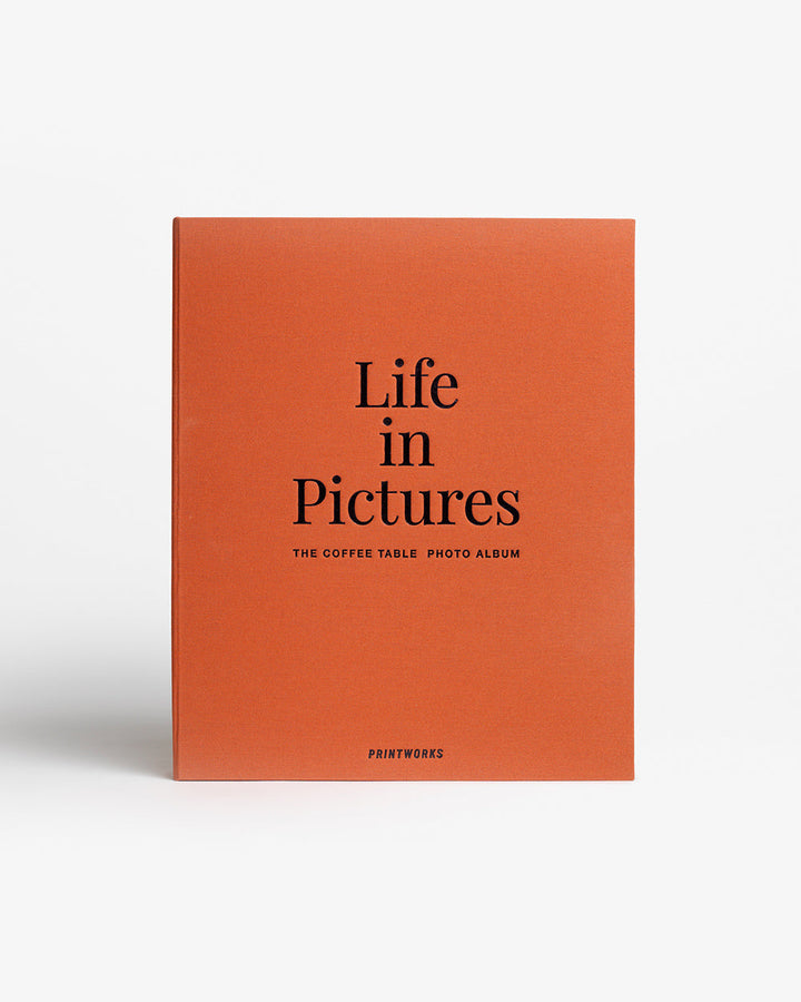 Printworks - Fotoalbum L - Life In Pictures - Oranje