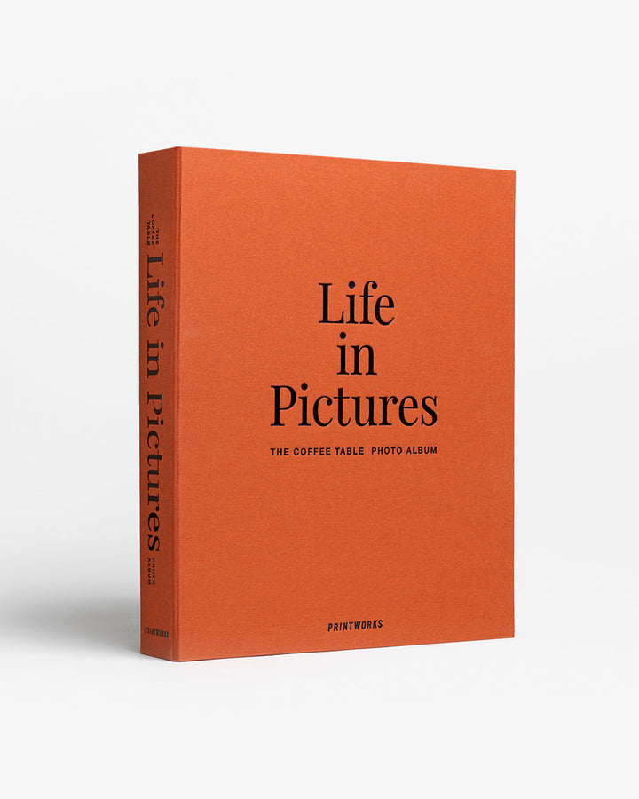 Printworks - Fotoalbum L - Life In Pictures - Oranje