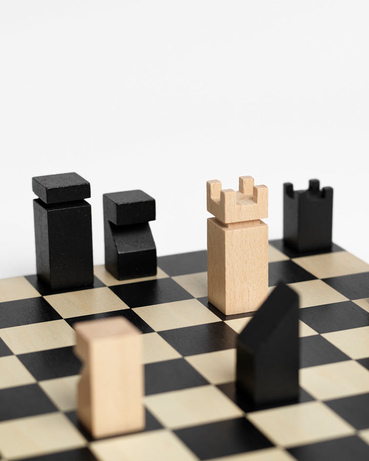 Printworks - Spel - Chess Wood - The Functionalist