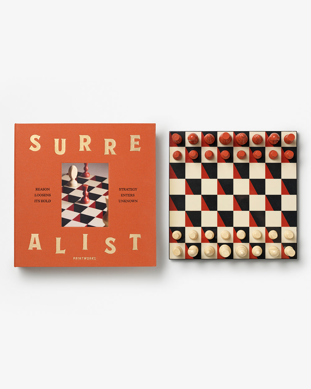Printworks - Spel - Chess Wood - The Surrealist