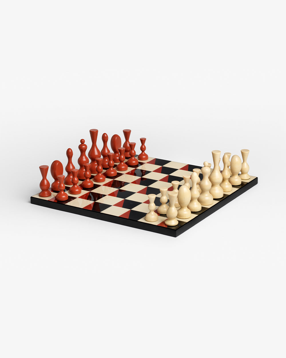 Printworks - Spel - Chess Wood - The Surrealist