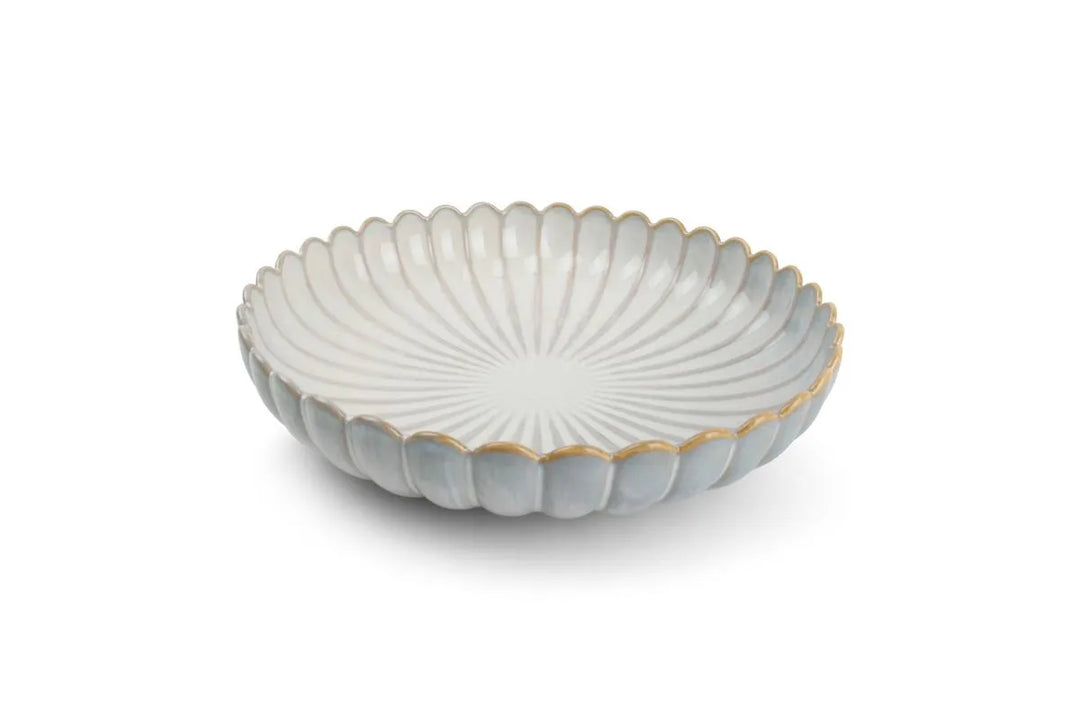 Salt &amp; Pepper - Diep Bord 24xh5cm Nuance Wit Lotus - Set van 4