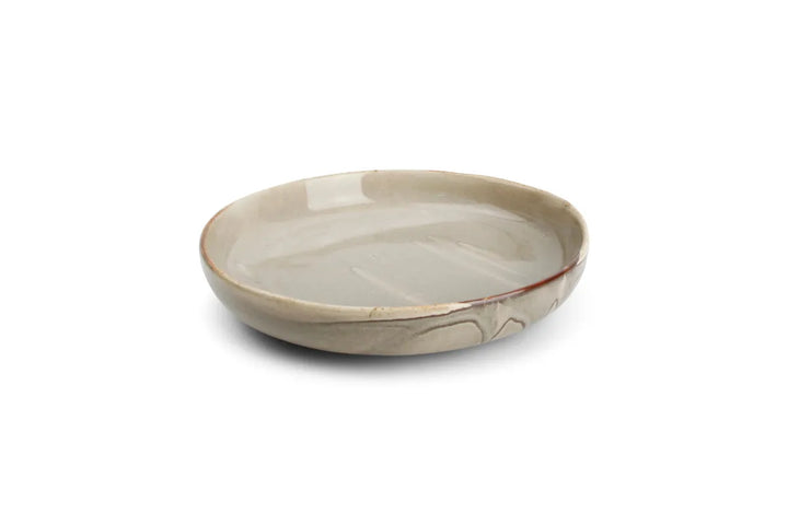 Salt &amp; Pepper - Diep bord 22xH4cm concrete Studio Urban - Set van 4