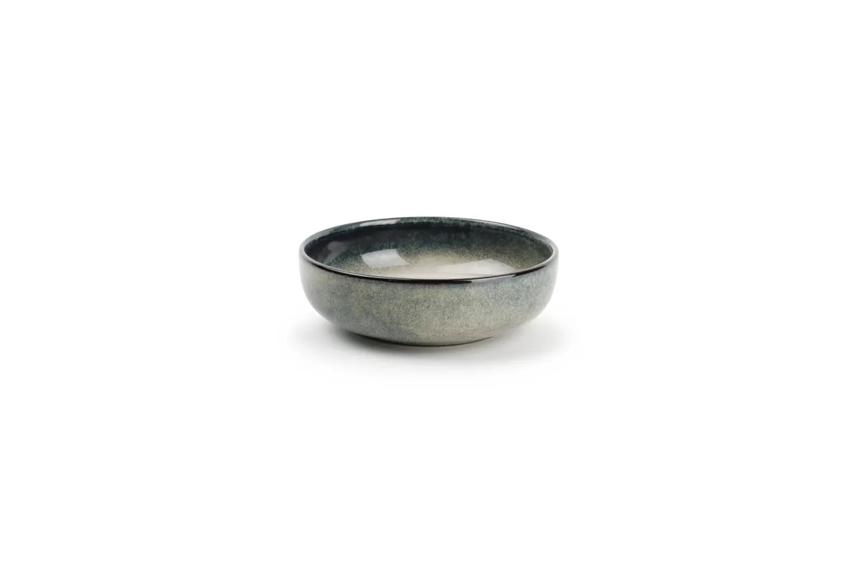 Salt & Pepper - Kom 13xH4cm groen/blauw Meridian - Set van 4