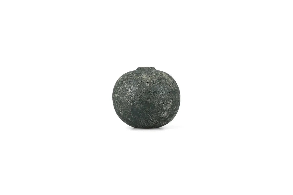 Salt & Pepper - Vaas 14,5xH13cm groen Bullet