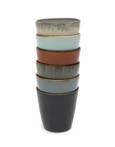 Serax - Anita Le Grelle - CONISCHE BEKER S RUST/DARK BLUE