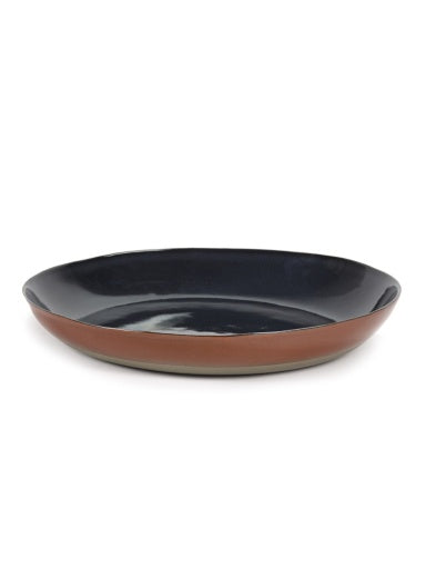 Serax - Anita Le Grelle - SERVEERSCHOTEL M RUST/DARK BLUE