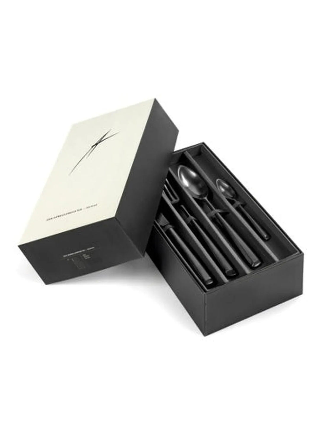 Serax - Ann Demeulemeester - Besteksets Geschenkdoos Bestek Set 24 Stuks Zwart Zoë