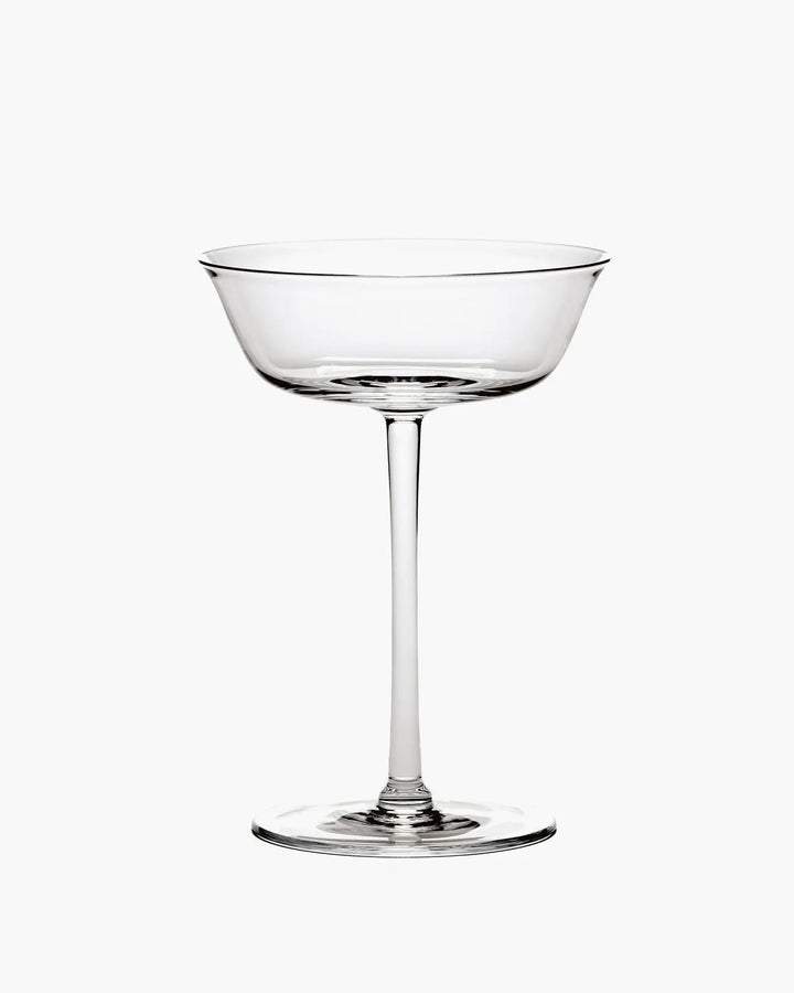 Serax - Ann Demeulemeester - Champagneglas Transparent Grace - Set van 4