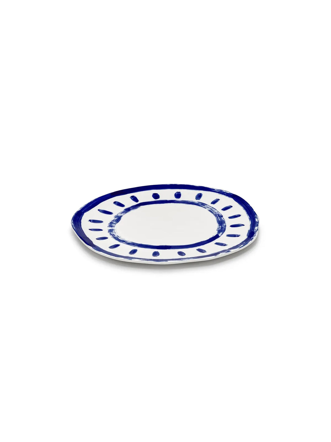 Serax - Annebet Philips - Serveerbord Wit Blauw 01 Line-up
