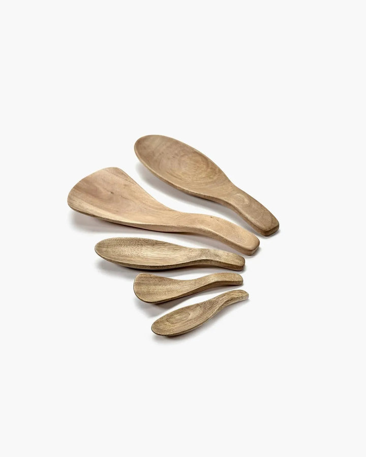 Serax - Bea Mombaers - Sauskannen Lepel Triangle - Set van 8