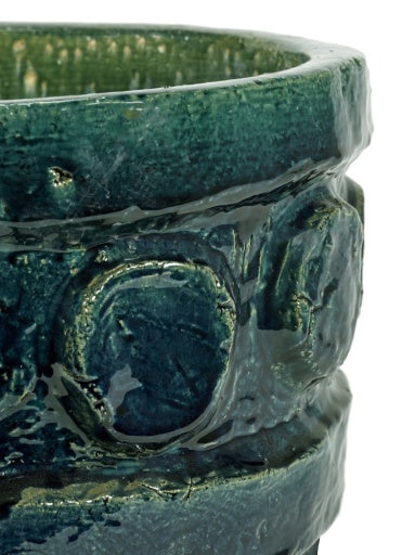Serax - Bela Silva - SIERPOT L BLAUW GROEN LOOK AT ME