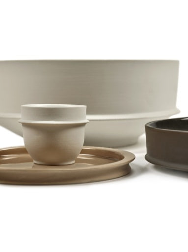 Serax - Kelly Wearstler - BORD XS CLAY DUNE - Set van 2
