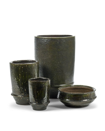 Serax - Kelly Wearstler - PLANTENPOT 02 S DONKER GROEN DUNE