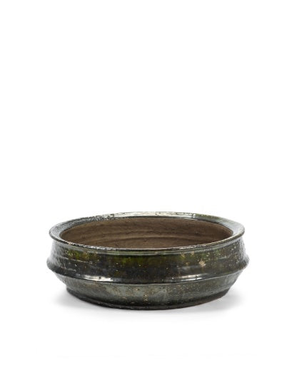 Serax - Kelly Wearstler - PLANTENSCHAAL 02 L DONKER GROEN DUNE