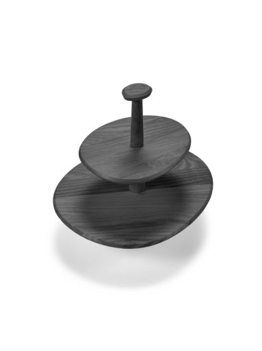 Serax - Kelly Wearstler - SERVEERTOREN 01 ZWART DUNE